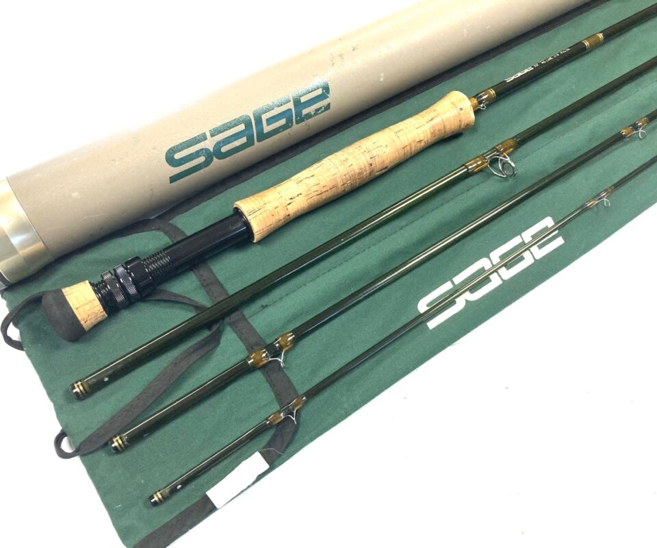 Sage XP Graphite IIIe 11′ 4 Piece Carbon Travel Fly Rod #6 Bag And