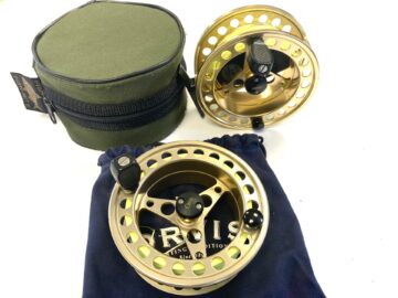 Orvis Battenkill Large Arbor V Gold Fly Reel With Spare Spool