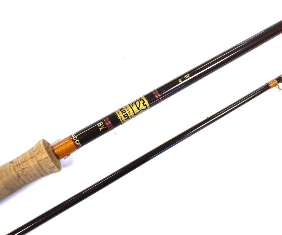 Hardy Jet Two Piece 8’6″ Line Rated #6 With Hardy Rod Bag Great For Reservoir Trout