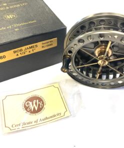 J W Young BJ 2080 Centrepin Trotting Reel 2009 With COA And Box #585