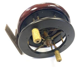 Rare Allcock Coxon 3.5&Prime; Aerial Four Spoke Reel 4018A - T2 1905-28