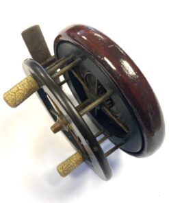 Alternative view of Rare Allcock Coxon 3.5″ Aerial Four Spoke Reel 4018A - T2 1905-28