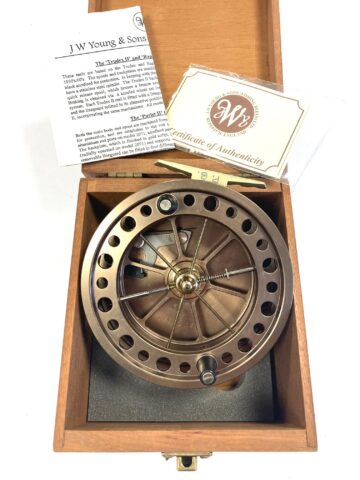 J W Young & Sons Ltd The Purist II 2041 Centrepin Fishing Reel With Box Papers 2003
