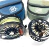 Abel USA Super 12W Saltwater Fly Reel Black Finish With Spare Spool & Case
