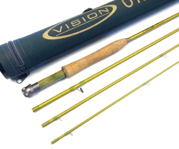 Vision ONKI 4 piece 10' Line #5 Trout Fly Rod In Case Mint