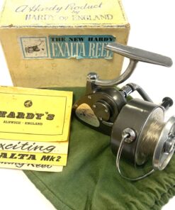 Hardy Exalta Vintage Spinning Reel I Fine Collector Condition With Box / Instructions