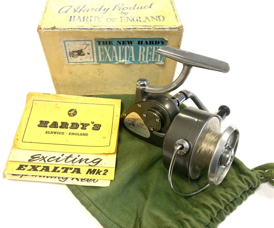 ハーディー（HARDY）　EXALTA スピニングリール Hardy Exalta Vintage Spinning Reel In Fine Collector Condition