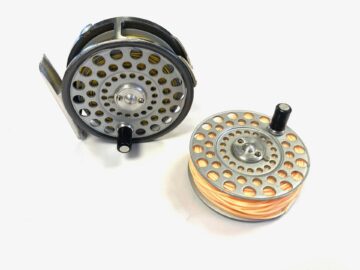Hardy Featherweight Alloy 2 7/8″ Brook Trout Fly Reel LHW RHW With Spare Spool