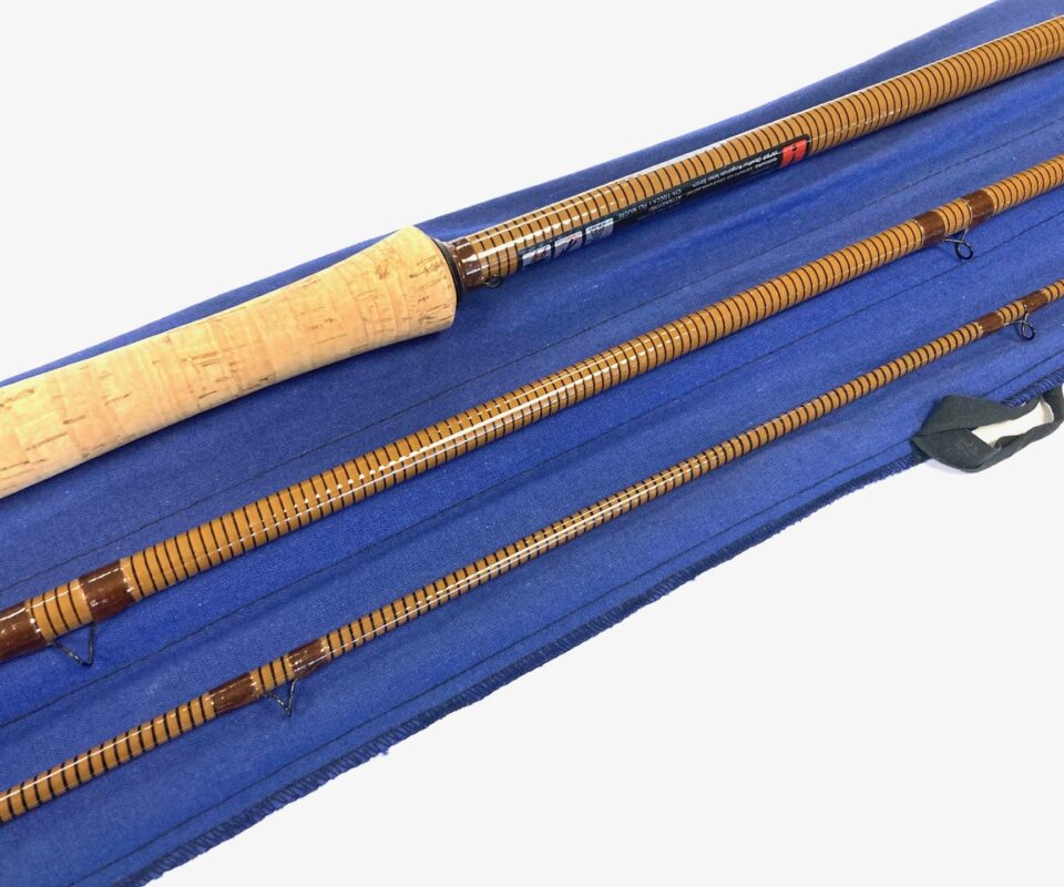 Daiwa Osprey Salmon Graphite Coil 15′ 3 piece fly rod #10-11 with bag