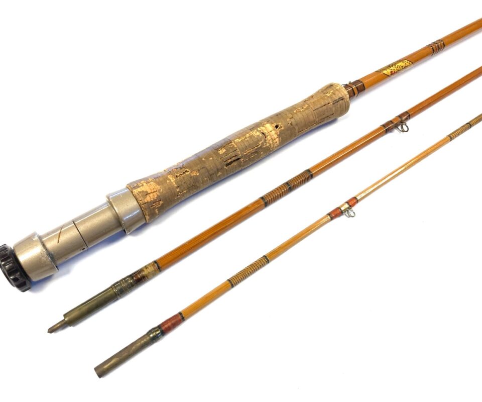 Alternative view of Allcock The Sapper 9′ 3 Piece Split Cane Trout Fly Rod