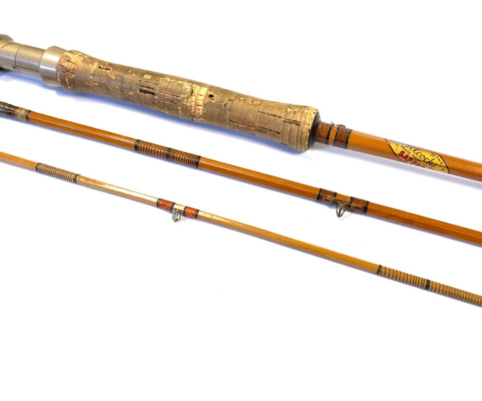 Allcock The Sapper 9′ 3 Piece Split Cane Trout Fly Rod