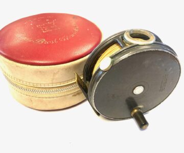 Hardy Perfect 3 3/8″ Trout Fly Reel With Case Great User