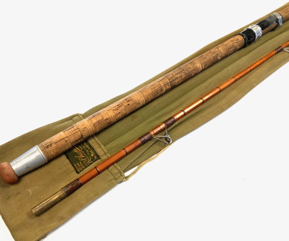 Alternative view of Chapman Ware Herts THE FOWEY 2 Piece 9' Cane Spinning Rod