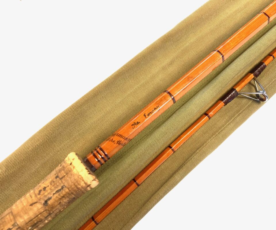 Chapman Ware Herts THE FOWEY 2 Piece 8' Cane Spinning Rod
