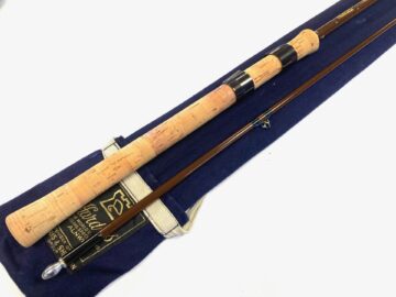 Hardy Fred Taylor Trotter 9' Touch Ledger Rod With Bag RARE