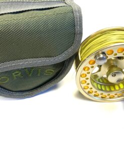 Orvis Battenkill Large Arbor III Gold Trout Fly Reel With Case