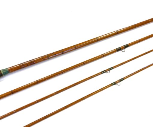 Alternative view of Hardy The Fairy Economy Rod 9’ Three Piece Plus Spare Tip Palakona Cane Trout Fly Rod Ex rare 1935