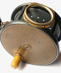 Hardy Perfect Brass Face Salmon Fly Reel 4.25" With Rare 1905 Line Guard