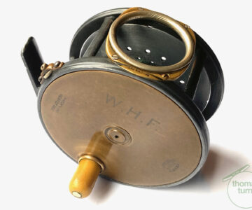 Hardy Perfect Brass Face Salmon Fly Reel 4.25" With Rare 1905 Line Guard