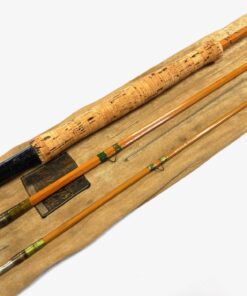 Hardy Taupo 9' 6" 3 Piece Cane Trout Fly Rod With Bag 1959