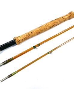 Alternative view of Hardy Taupo 9' 6" 3 Piece Cane Trout Fly Rod Line #7 With Bag 1959