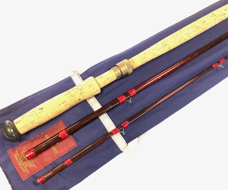 Hardy Deluxe Classic Spey 15’ 3 Piece Salmon Fly Rod Fine Condition #10 Scotland Norway