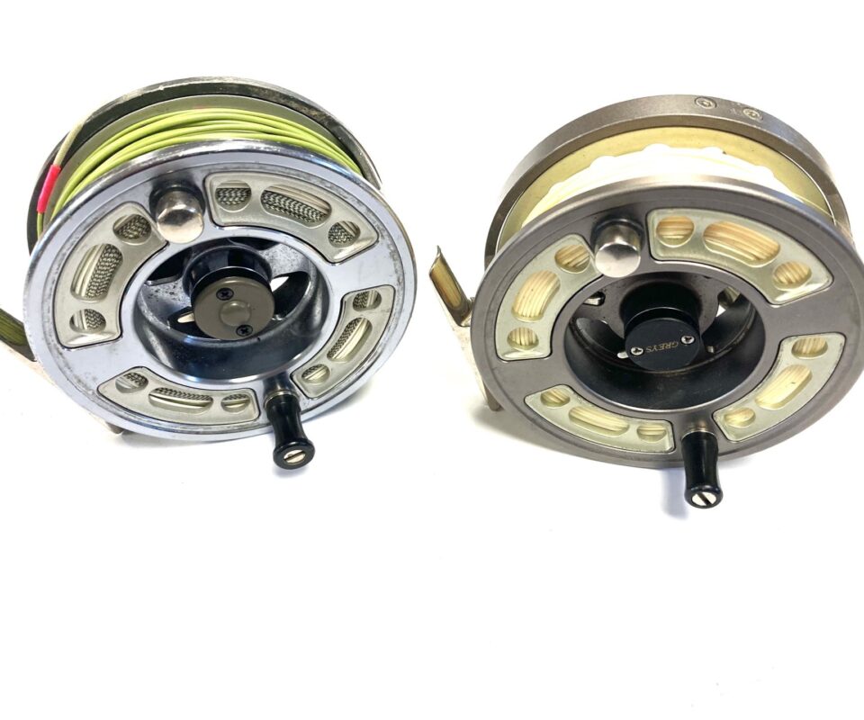 Pair of Greys Trout Fly Reels X - Flite And The GTX