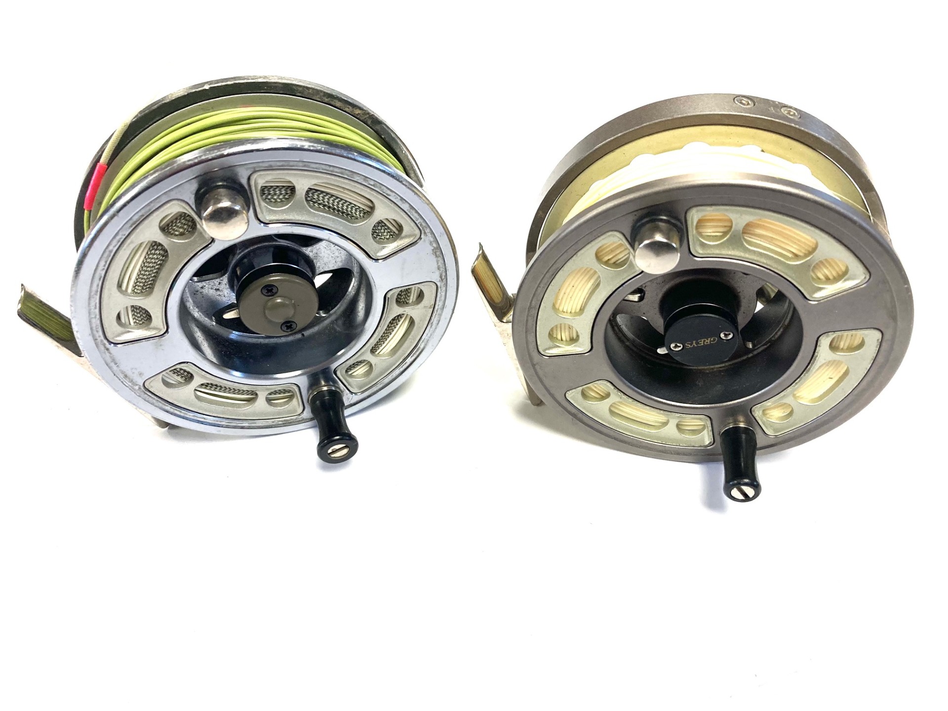 Pair of Greys Trout Fly Reels X - Flite And The GTX