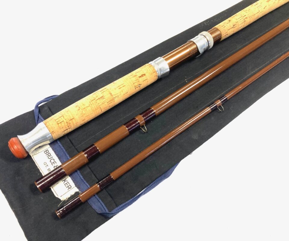 Bruce Walker Highlander #5/6 3 Piece Salmon Fly Rod With Bag