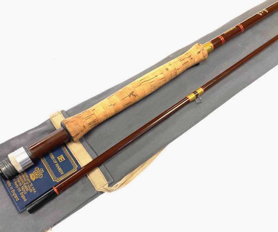 Hardy Richard Walker Reservoir Superlite 9′ 3″ 2 Piece Rod With Bag