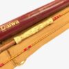 Daiwa Hexagon Whisker 9’ 2 Piece Carbon Fly Rod #6/8 Split Cane Finish With Bag And Case