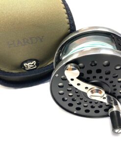 Hardy Cascapedia MK II #8/9 salmon fly reel with pouch