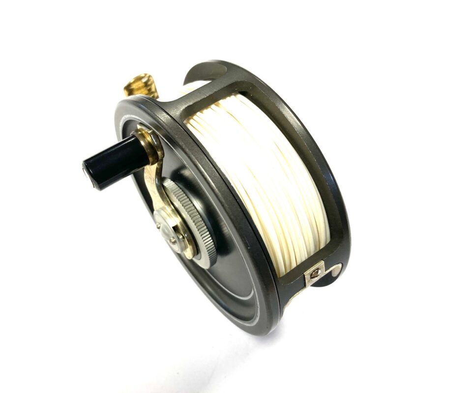 Alternative view of Hardy Ocean Prince One First Edition Fly Reel #078 With Hardy Pouch