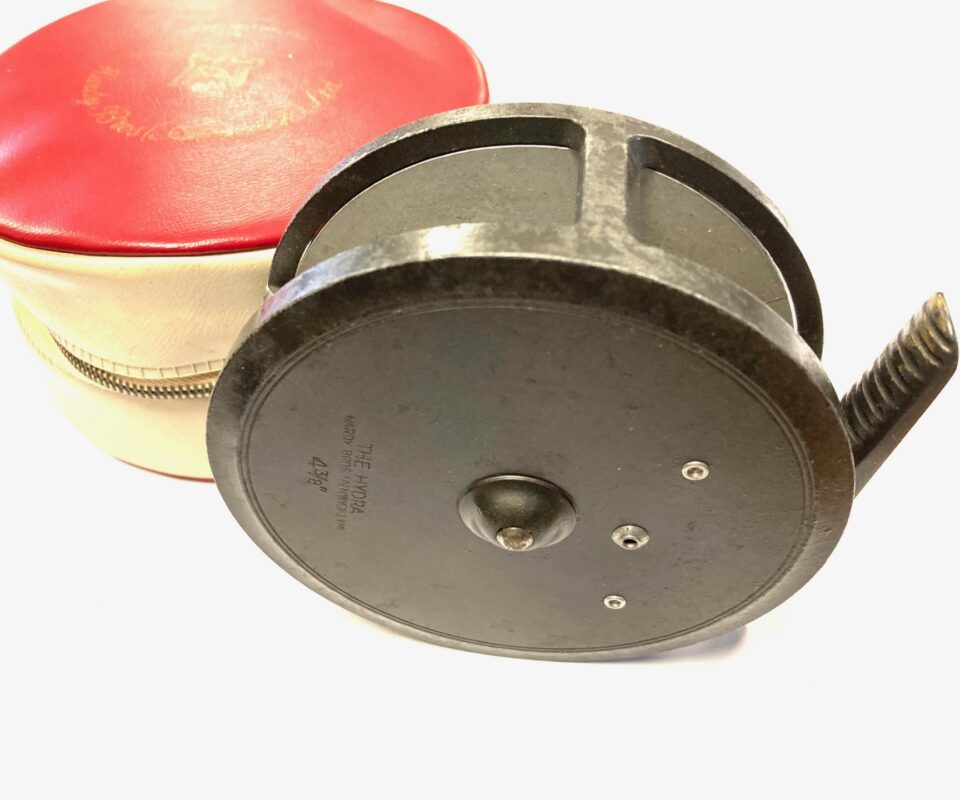 Hardy Hydra Vintage Alloy Salmon Fly Reel 4 3/8" Rare Size Ex Ken Middlemist Collection