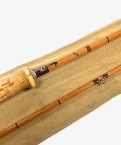 Sharpes Scottie 9’ Impregnated Split Cane Trout Fly Rod Line #6 And Bag