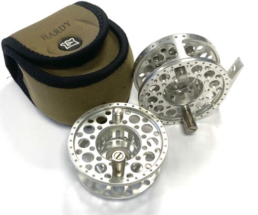 Hardy Marksman Trout Reel Size 5/6 With Spare Spool And Pouch