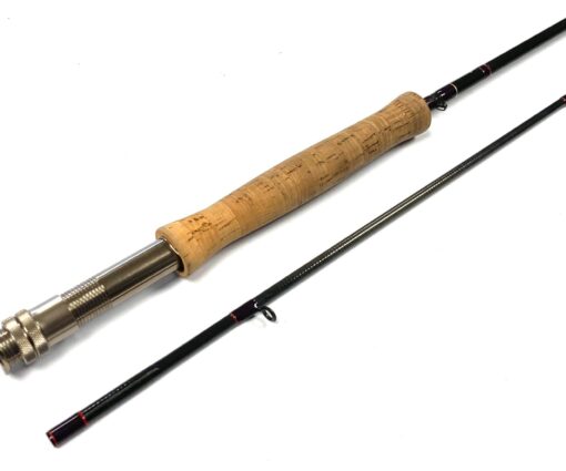 Daiwa Whisker Fly 9’6″ two piece fly rod line #6/8 with bag Thistle logo