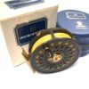 Hardy LRH Golden Lightweight 3 1/8″ Trout Fly Reel With Pouch And Box