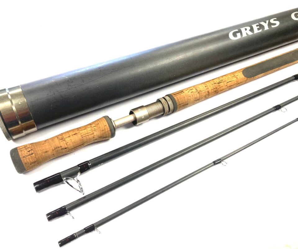 Greys G Tec 12' 4 Piece Travel Fly Rod Line #8 With Bag & Alloy Tube