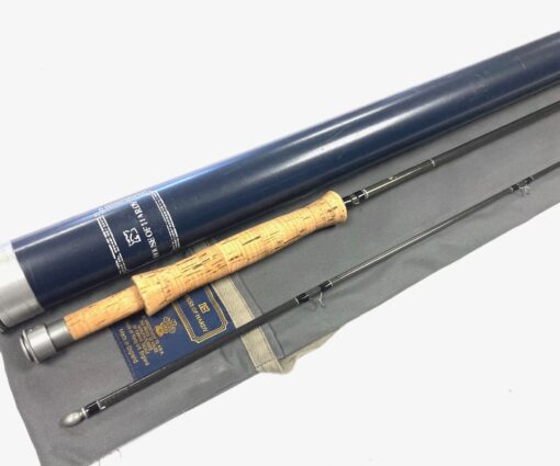 Hardy Ultralite 9′ 2 Piece Carbon Trout Fly Rod #6 Bag And Tube
