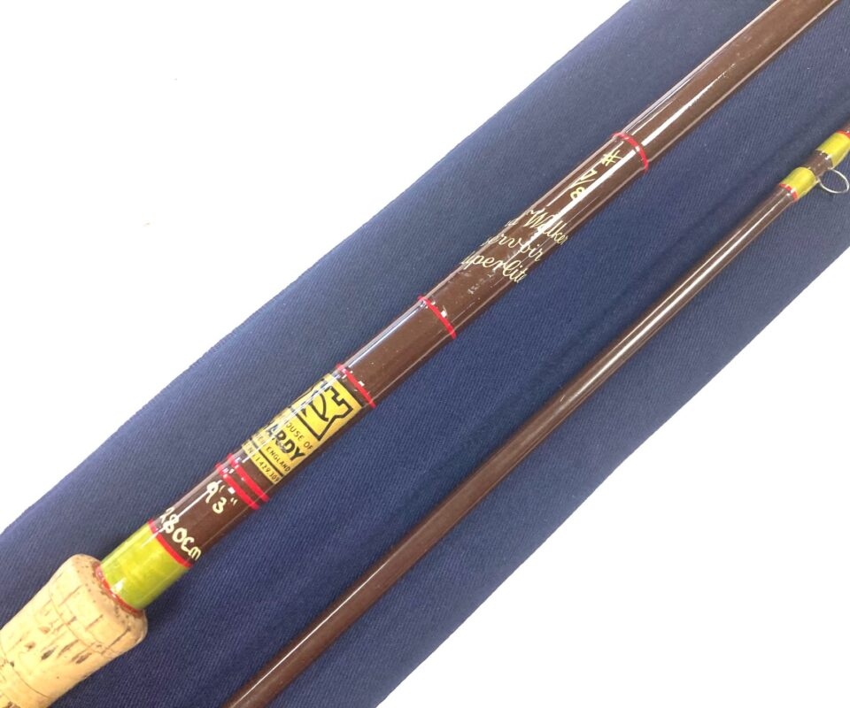 Hardy Richard Walker Reservoir Superlite 9' Trout Fly rod #7/8 With Bag