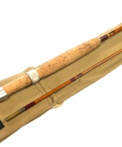 Sharpes Farlow 8′ 2 Piece Impregnated Cane Trout Fly Rod #5/6 Superb Condition With Bag