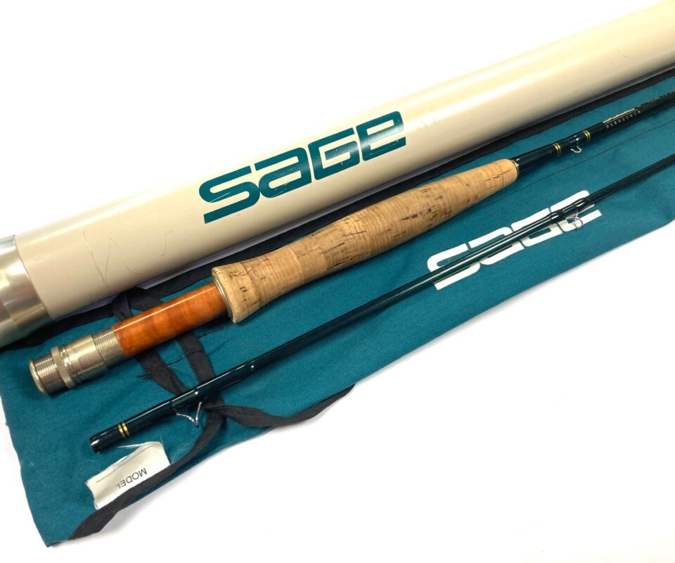 Sage SP+ 590 Graphite IV 9′ Two Piece Trout Fly Rod Line #5 With Bag