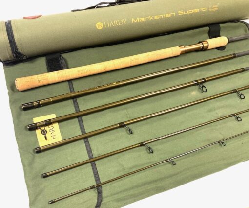 Hardy Marksman Supero Avon 11′ Smuggler Rod With Case MINT UNUSED