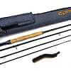 Zpey Switch 9' True Blue Trout Fly Rod Line #8 With Bag & Outer Case
