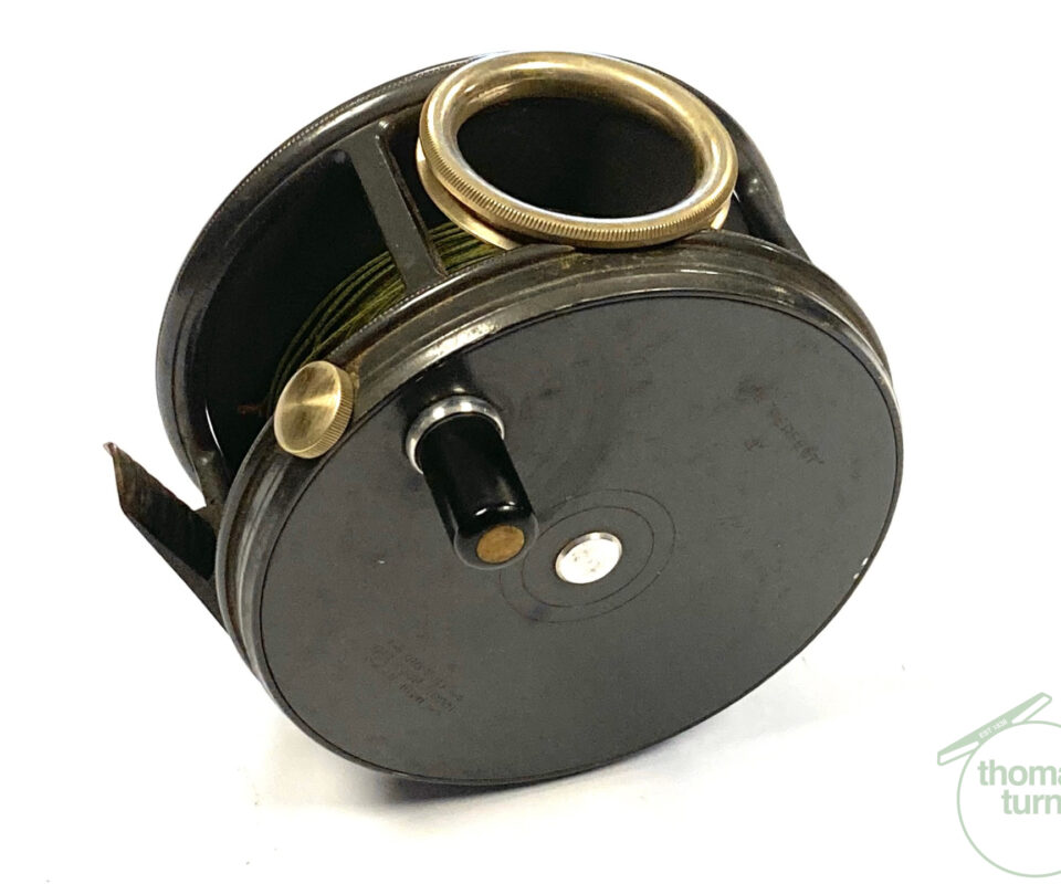 Hardy Perfect 4″ Wide Drum Salmon Fly Reel With Revolving Line Guard