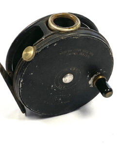 Hardy Perfect 3 3/8″ Trout Fly Reel Rare Wartime Black Finish