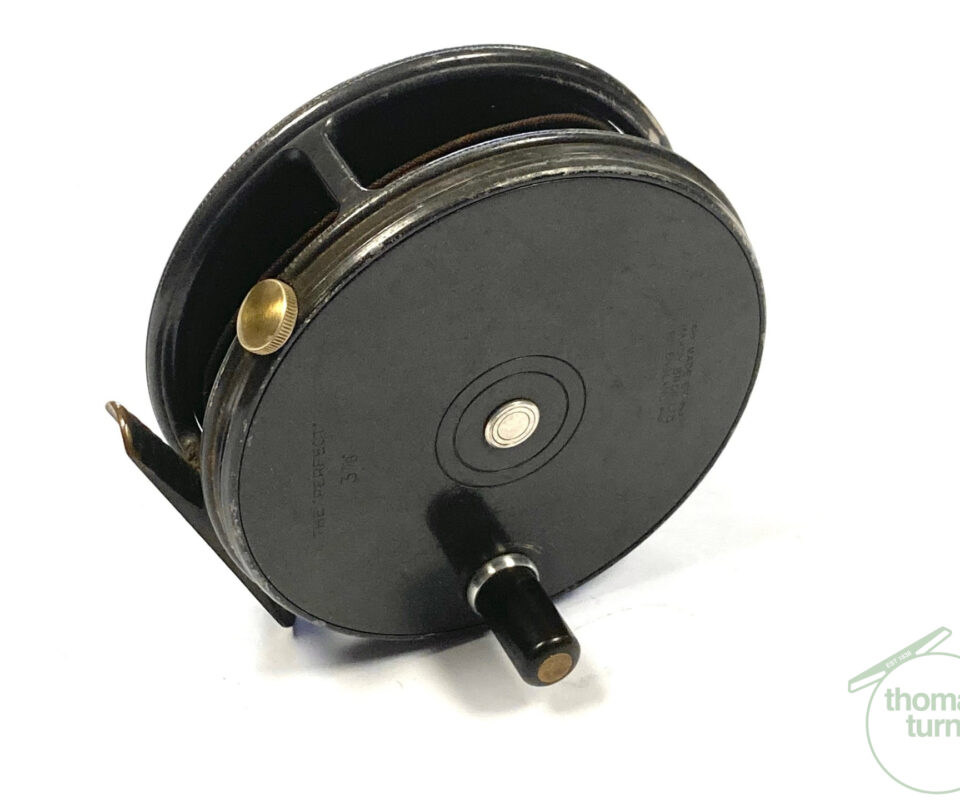 Hardy Perfect 3 7/8″ vintage alloy trout fly reel