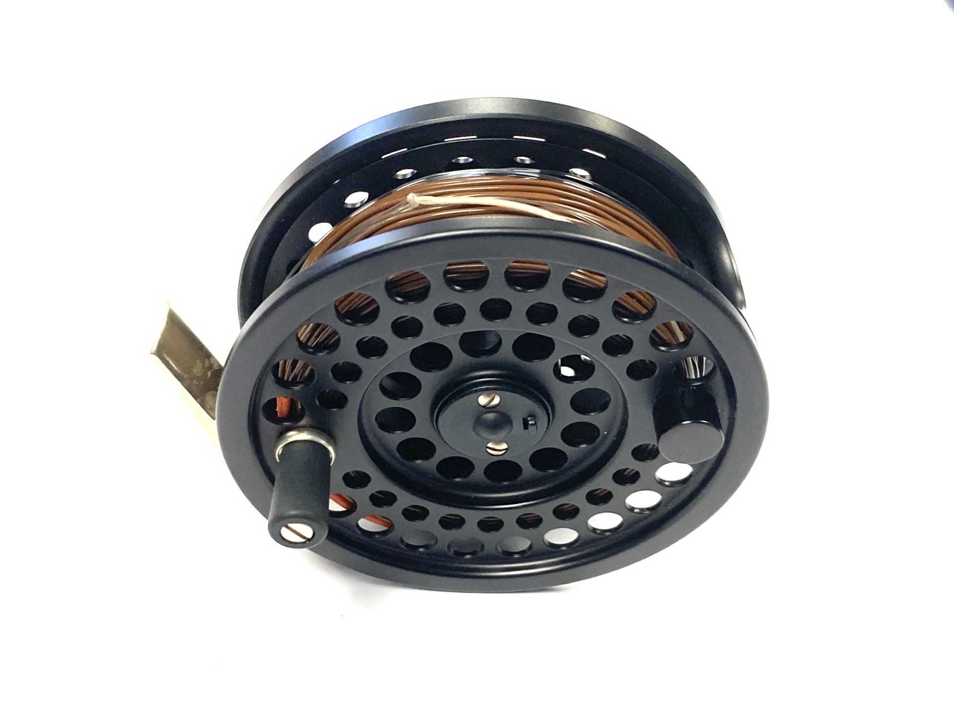 リール Hardy Viscount L.A. #10/11 Hardy Viscount Disc LA 7/8 Trout Fly Reel With Spare Spool