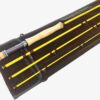 Temple Fork 9′ Outfitters #7 Yellow Jacket Instructor 4 Piece Trout Rod Superb Condition With Bag